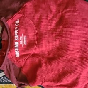 XXL Red long sleeve shirt